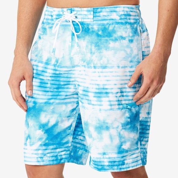 Speedo Other - Speedo Misty Blur Stripe E-Board Swim Trunks